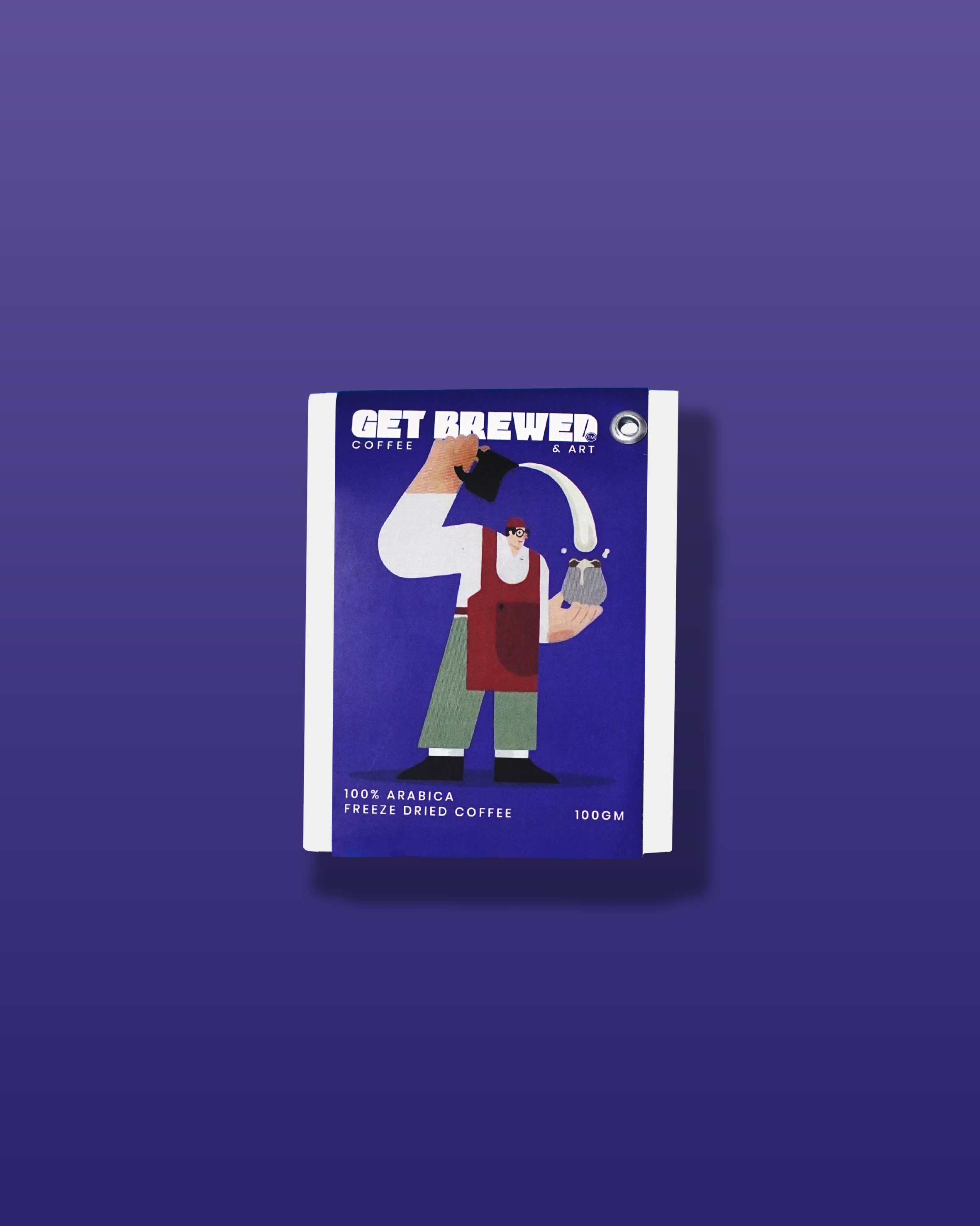 100% Arabica Coffee Freeze Dried 100gms